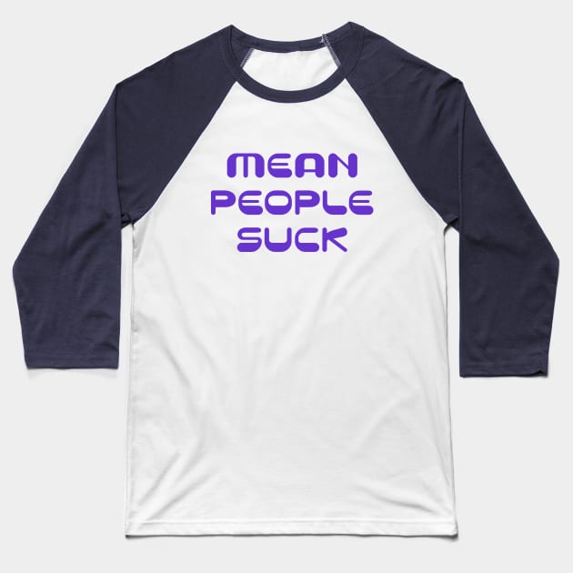 Mean People Baseball T-Shirt by Vandalay Industries